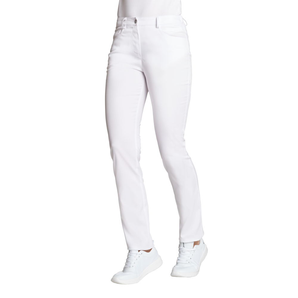 LEIBER Bundhose Damen 08/6220 – weiß (Am Modell)