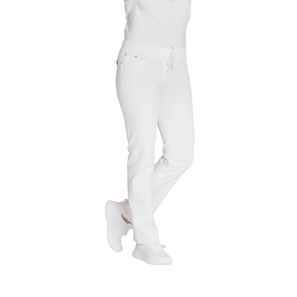 LEIBER Schlupfhose Damen 08/6830 – weiß (Am Modell)