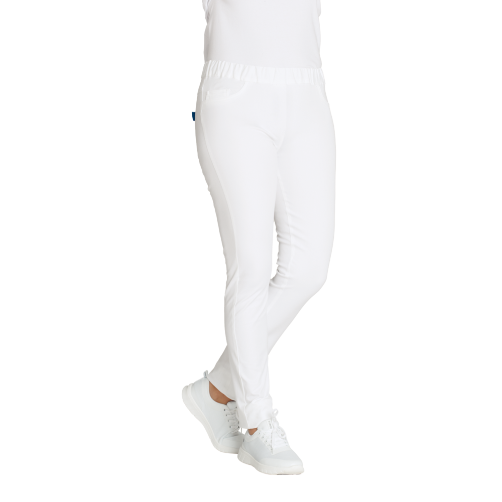 LEIBER Schlupfhose Damen 08/7810 – weiß (Am Modell)