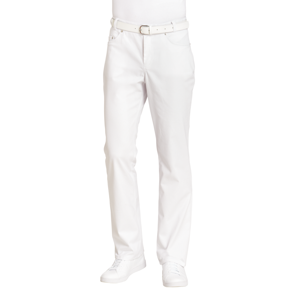 LEIBER Bundhose Herren 12/6820 – weiß (Am Modell)