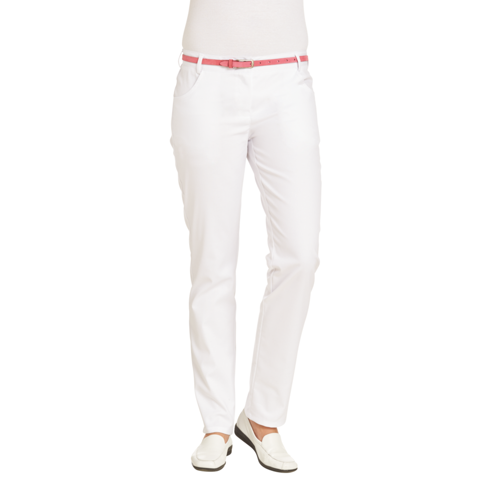 LEIBER Bundhose Damen 08/7230 – weiß (Am Modell)