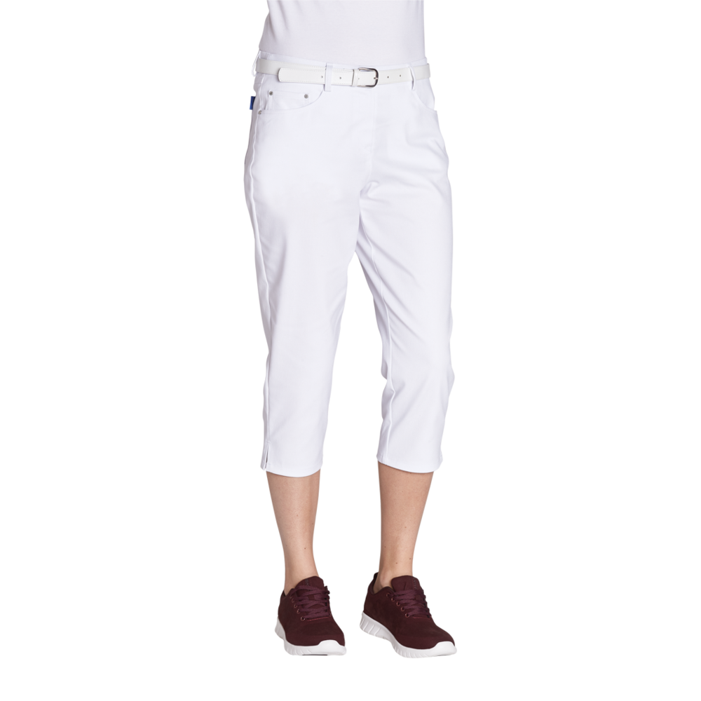 LEIBER Bundhose Damen 08/8360 – weiß (Am Modell)