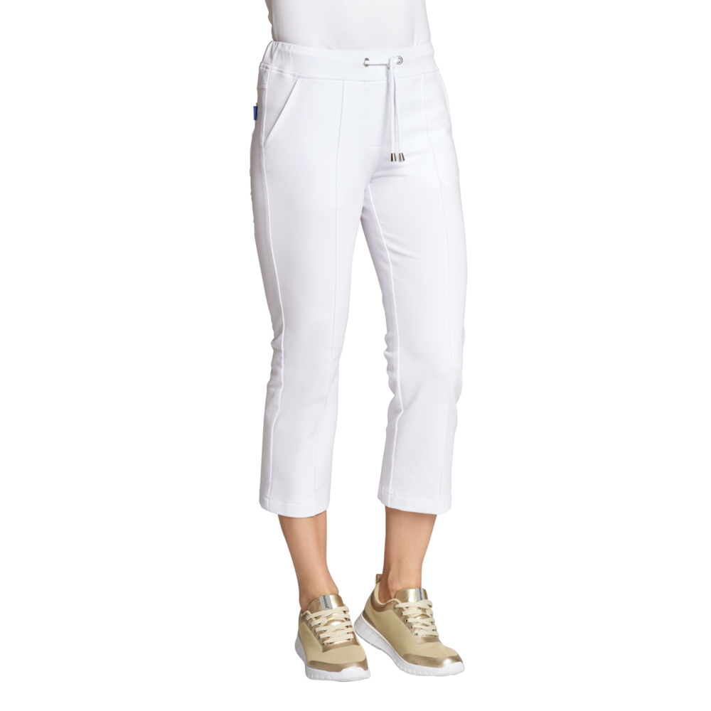 LEIBER Schlupfhose Damen 08/6160 – weiß (Am Modell)