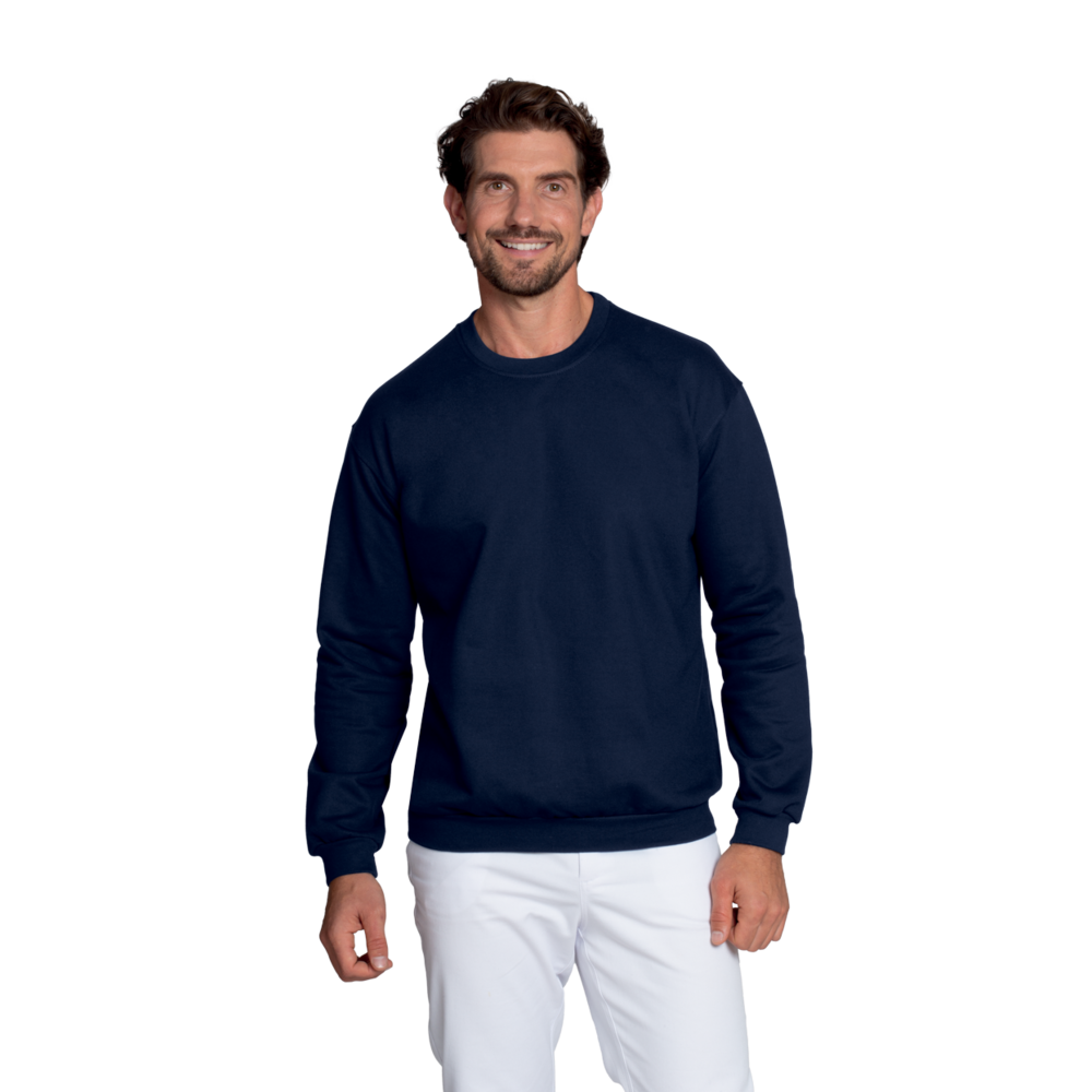 LEIBER Sweatshirt 10/882 – marine (Am Modell)