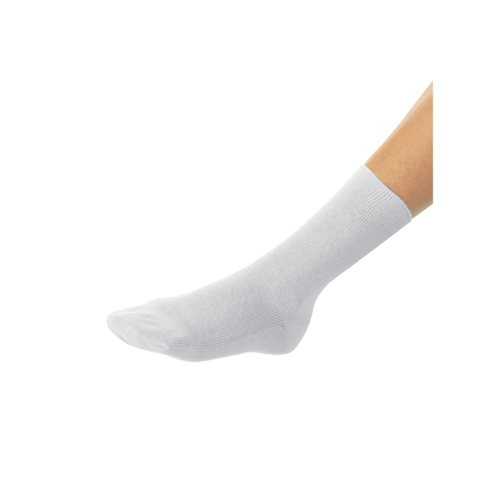 LEIBER Socken 02/40 – weiß (Front)